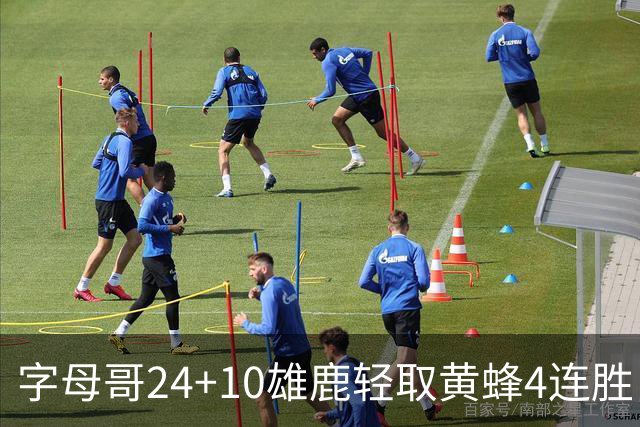 字母哥24+10雄鹿轻取黄蜂4连胜 魔术力克爵士